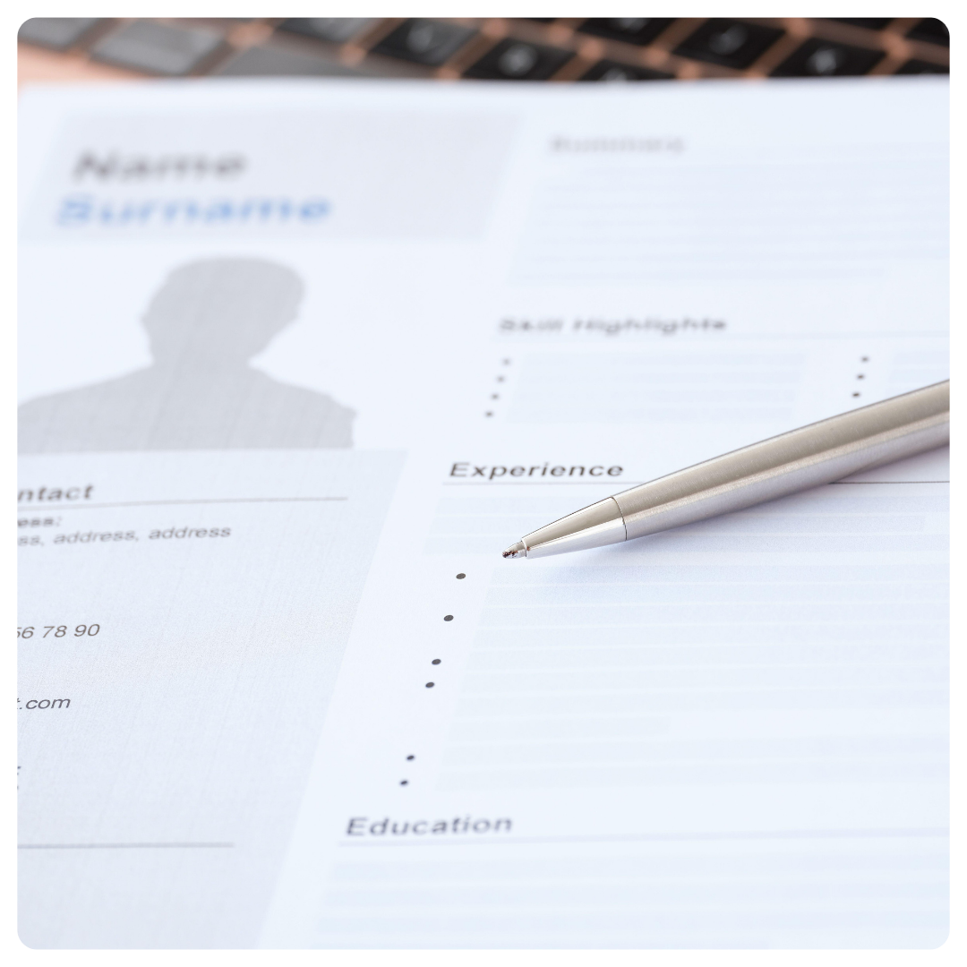CV and interview advice.