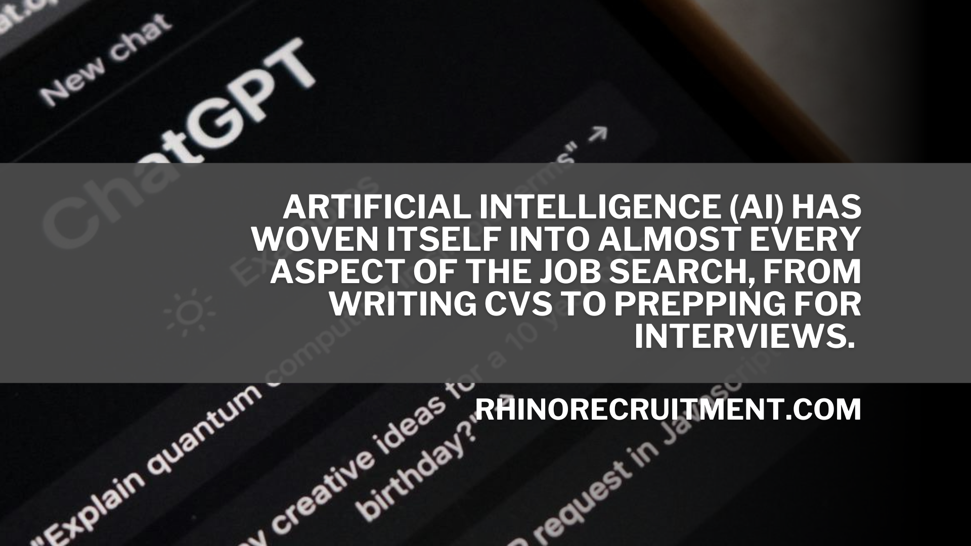 How to Use AI in Your Job Search Without Losing the Human Touch