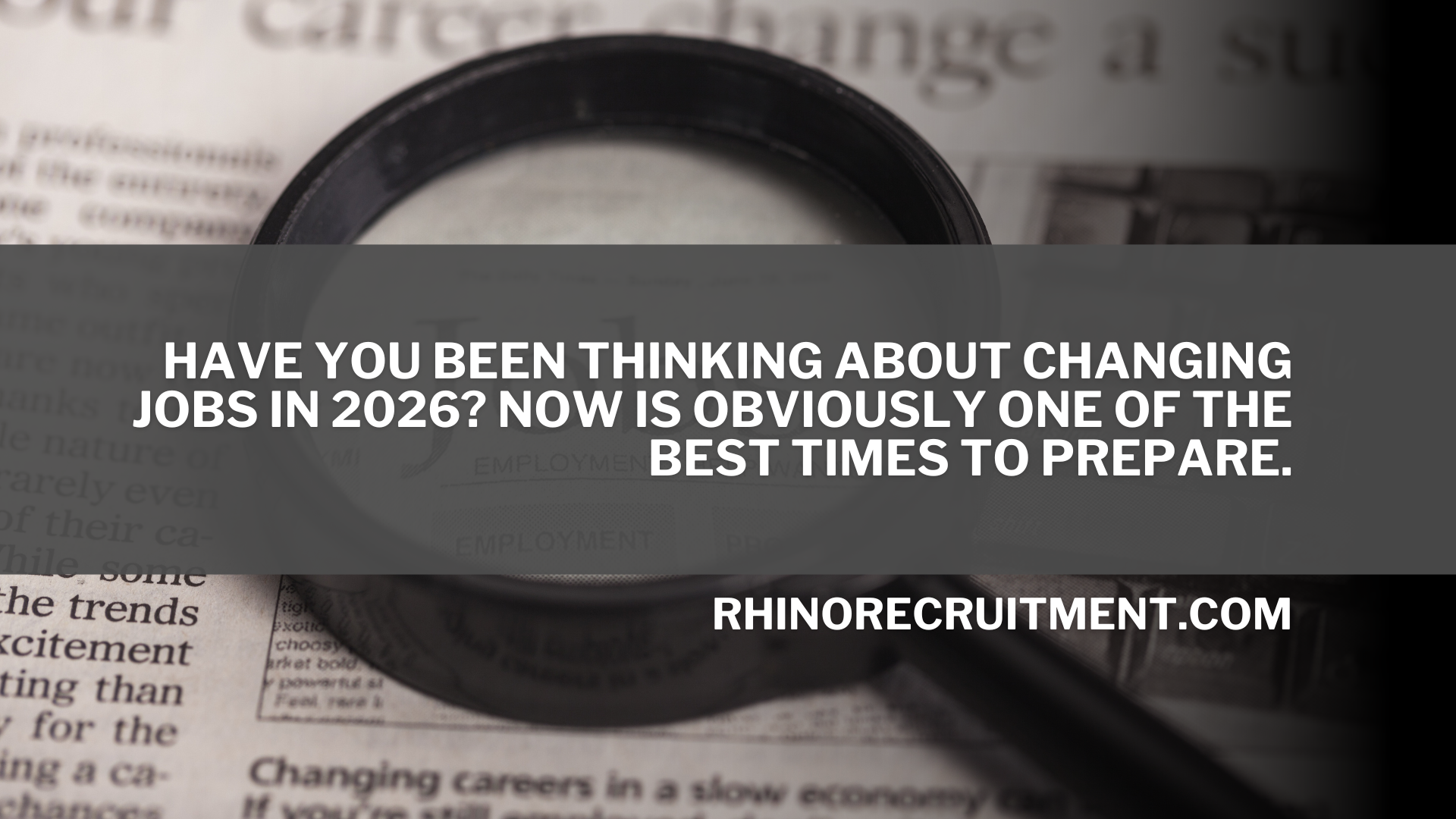 Job Hunting Ready for 2026