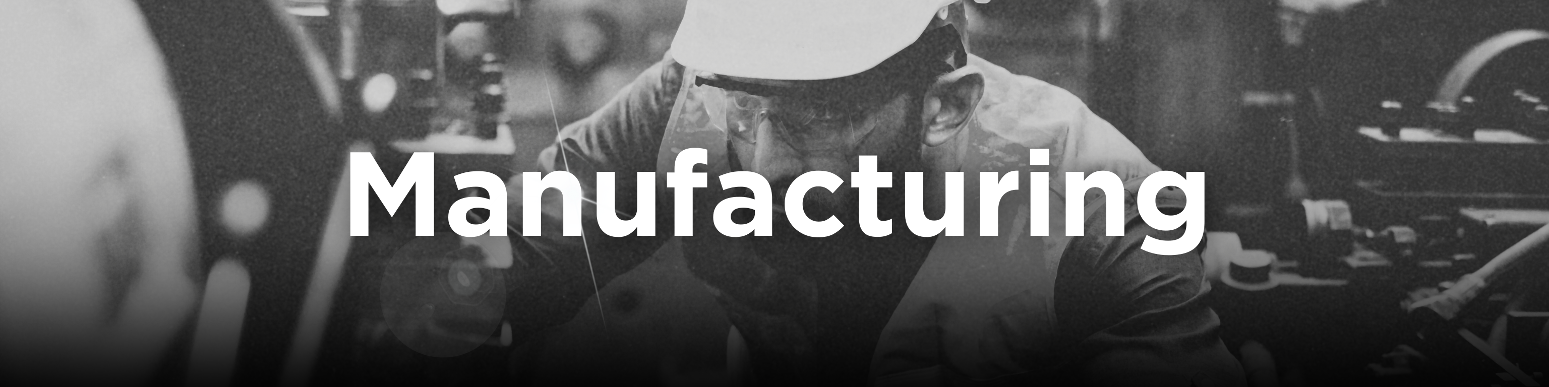 A manufacturer worker training another manufacturer worker