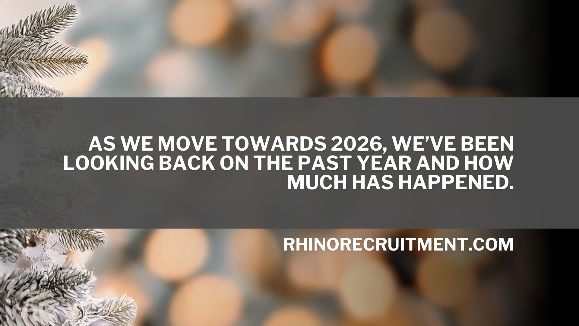 Merry Christmas from Rhino Recruitment