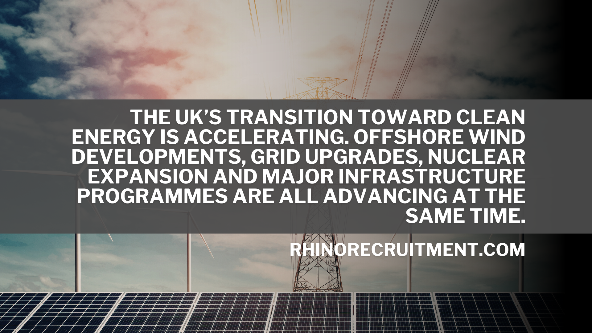 Competition for Engineers in Renewable Energy Projects