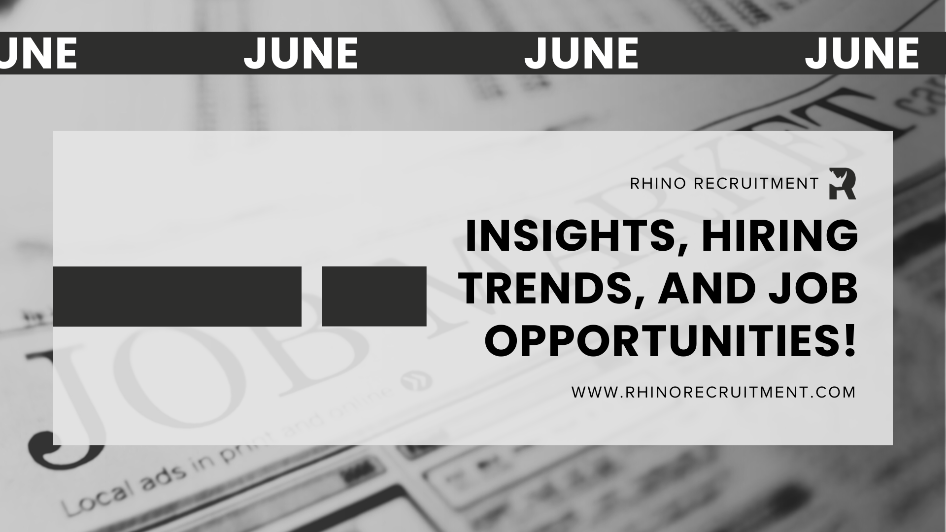 The Rhino Report: June 2025