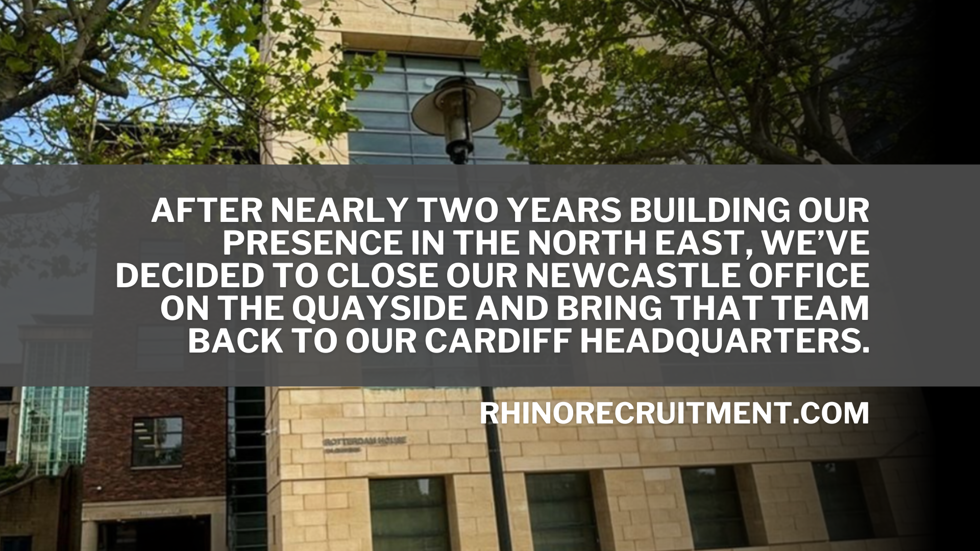 Why We’re Closing Our Newcastle Office